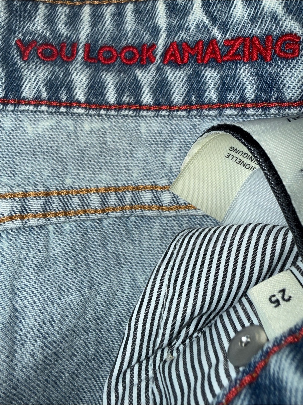 Alice & Olivia AMAZING JEAN -SIERRA VINTAGE/MULTI - Picture 10 of 11